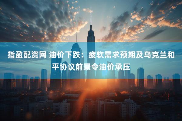 指盈配资网 油价下跌：疲软需求预期及乌克兰和平协议前景令油价承压